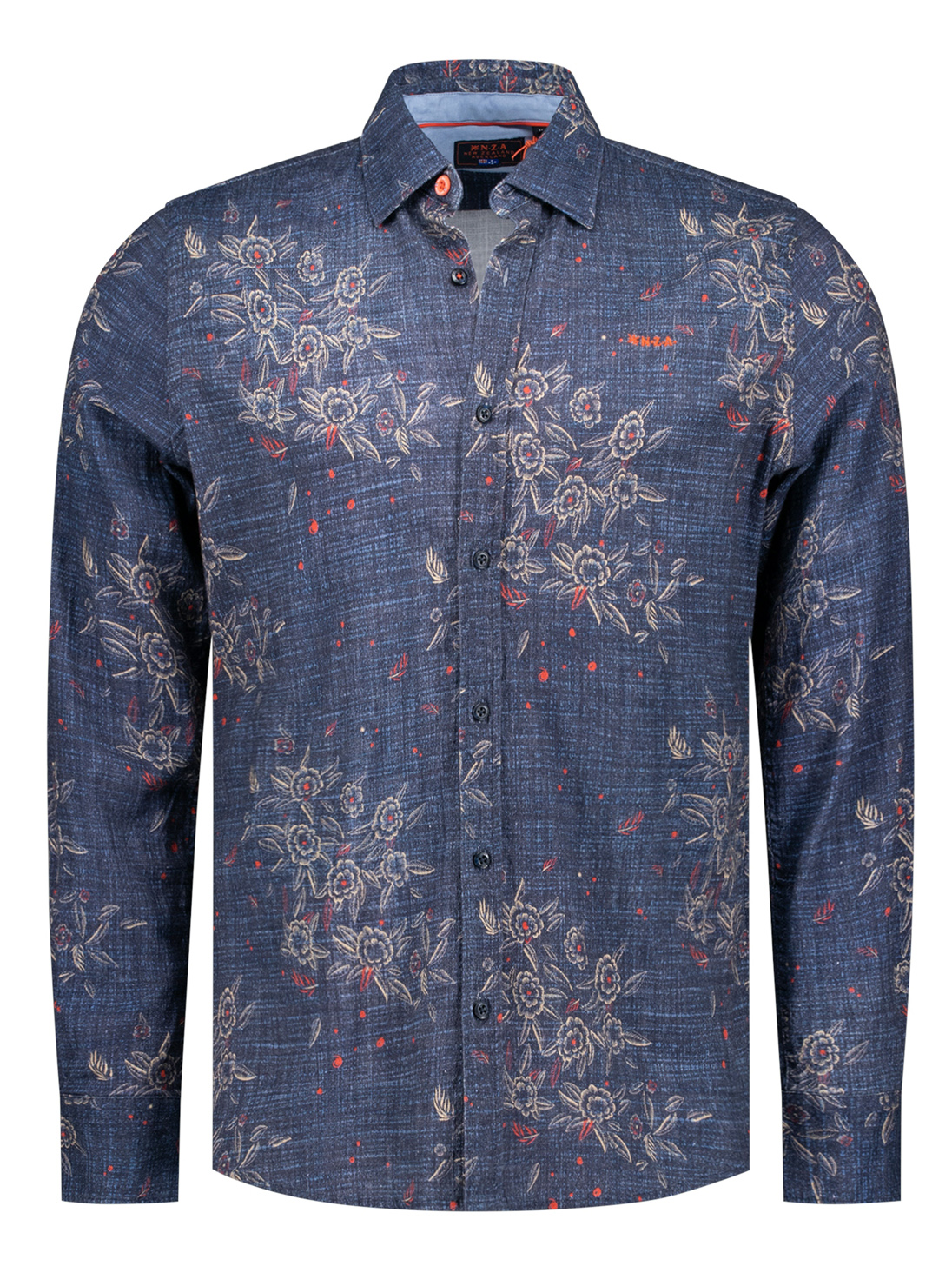 NZA Heren Shirt Lange mouw - 25AN557 Gunner
