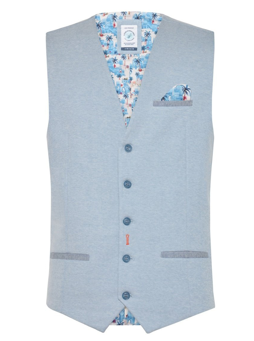 A Fish Named Fred Waistcoat Pique - 31.136