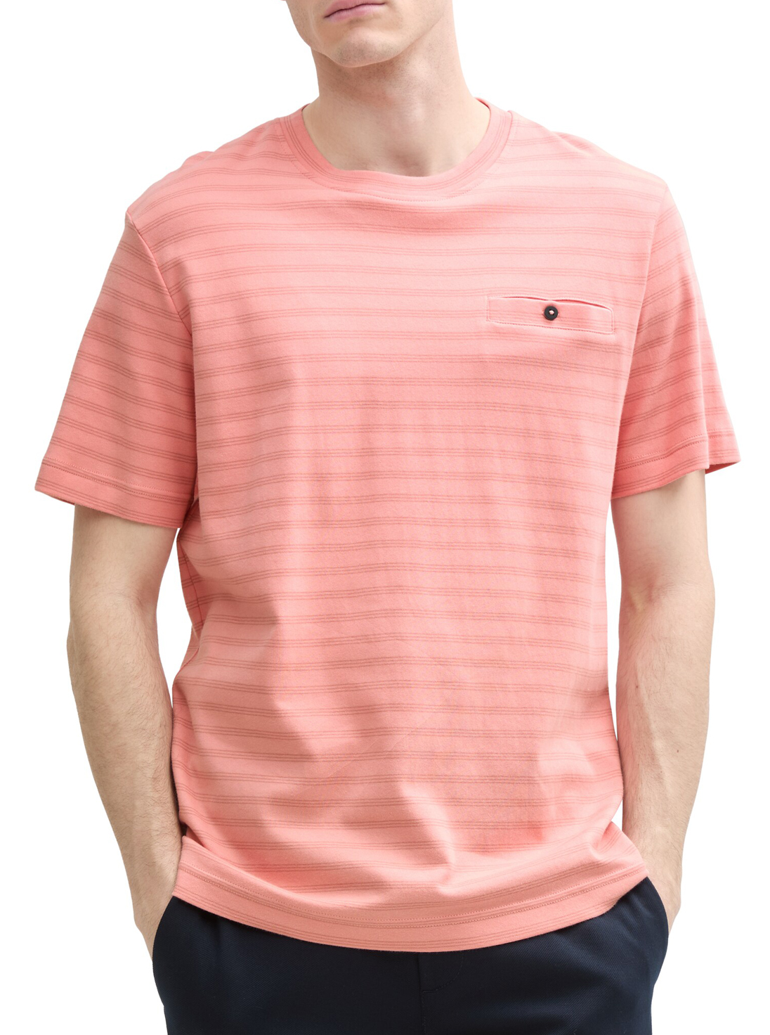 Tom Tailor Gestreept Heren T-shirt - 1045694.XX.10