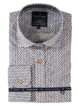 Fellows United shirt Lange mouw - 51.6526.118