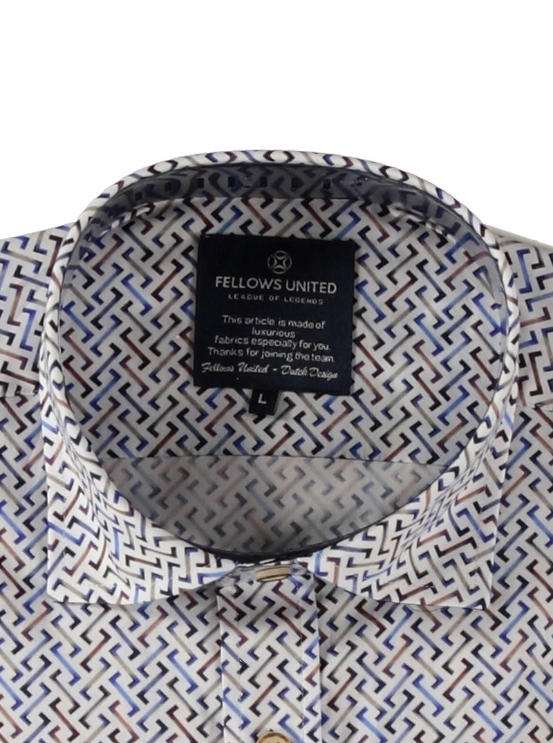 Fellows United shirt Lange mouw - 51.6526.118