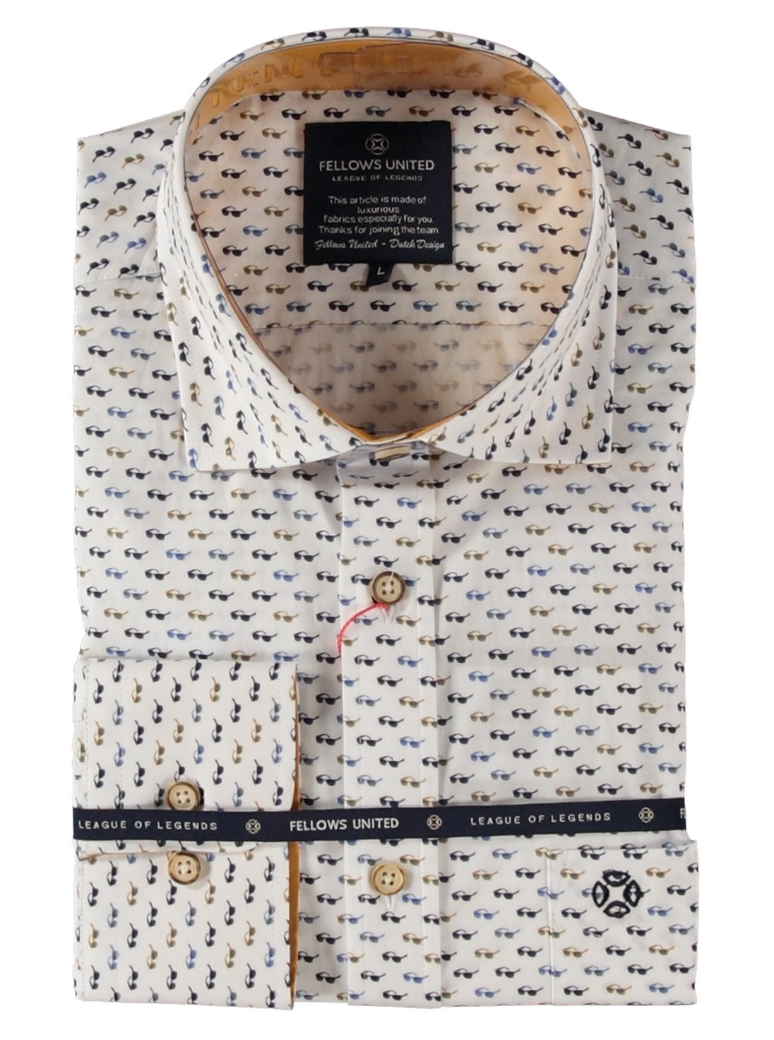 Fellows United Shirt lange mouw - 51.6519.153