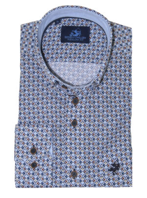 Eden Valley Regular fit Heren Overhemd Lange mouw - 216128