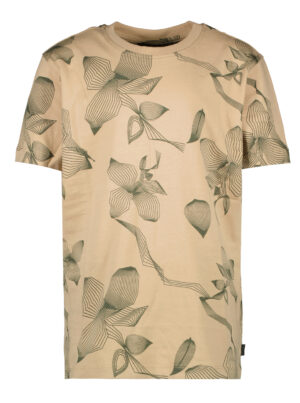 Cars Jeans Heren Beige T-shirt met Print - Belfast TS