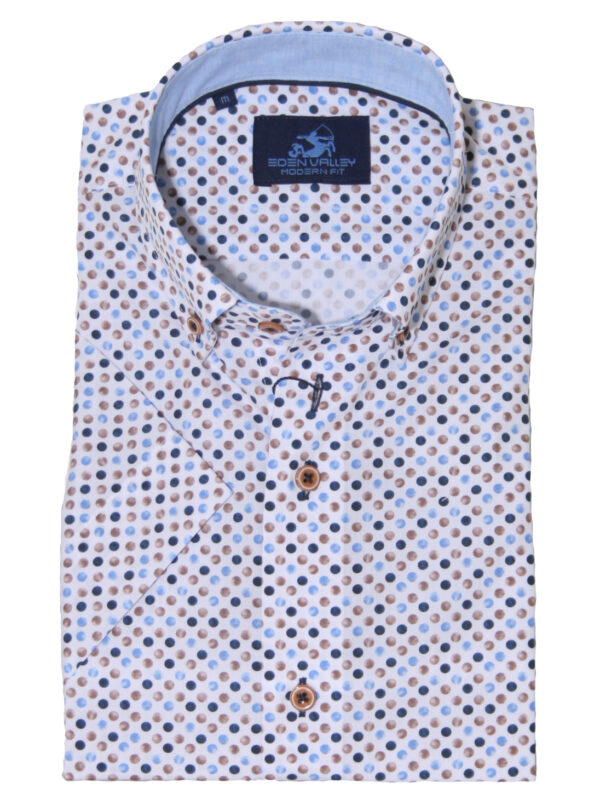 Eden Valley Korte mouw Overhemd - 216147 Modern fit