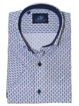 Eden Valley Modern Fit Shirt Korte mouw - 216147-39