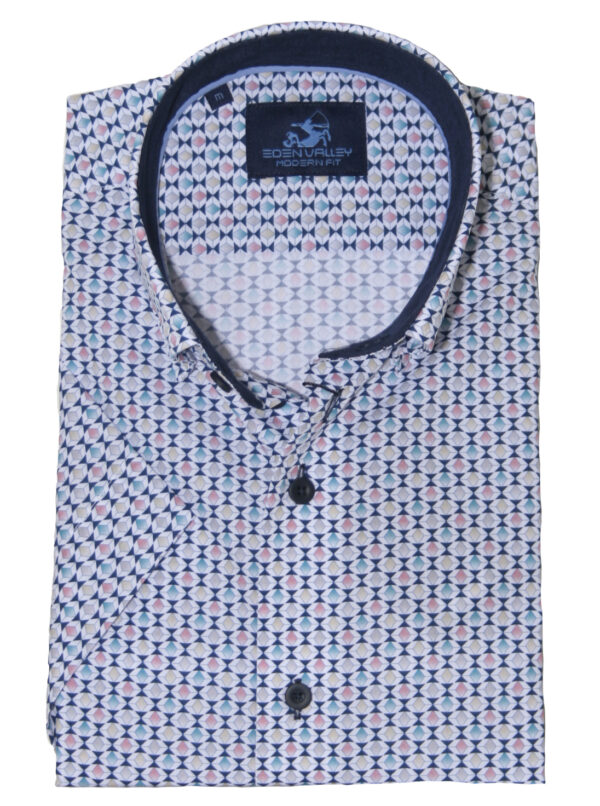 Eden Valley Modern Fit Shirt Korte mouw - 216147-39