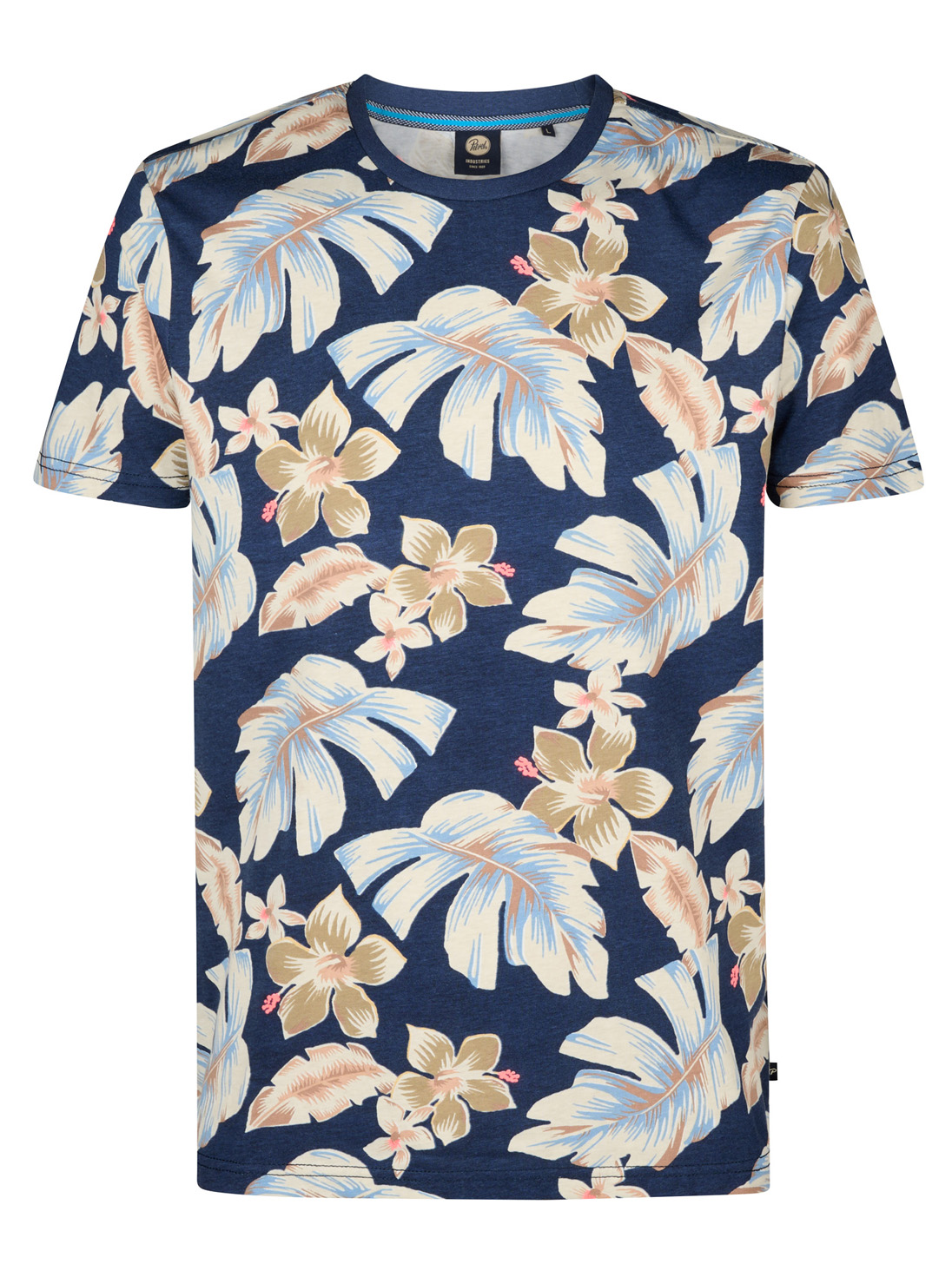 Petrol Industries Gebloemd T-shirt Heren - M-1050-TSR655