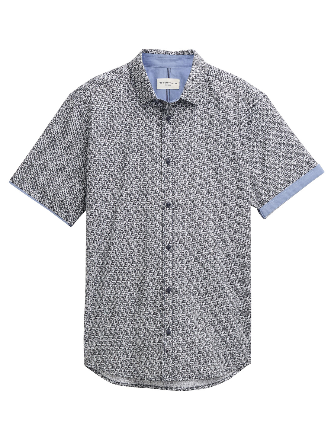 Tom Tailor Korte mouw Printed Shirt - 1046076