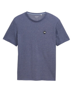 Tom Tailor Gemeleerd T-shirt ronde Hals - 1046732