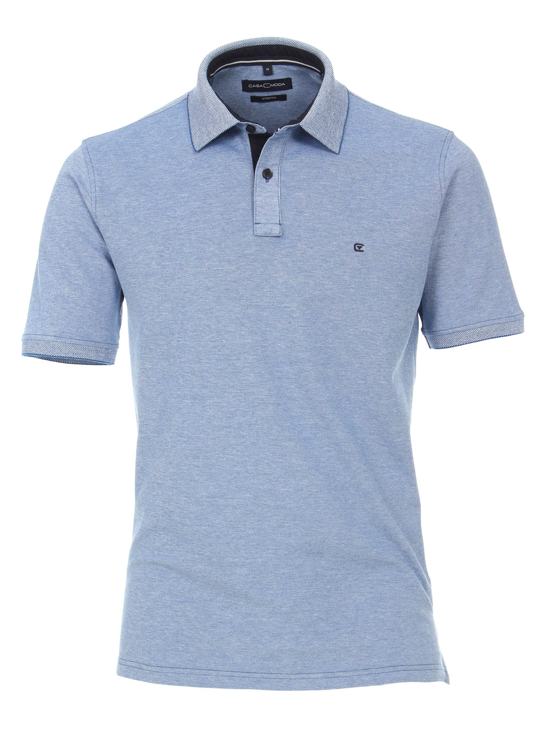 Casa Moda Basic Uni Polo Korte mouw - 004470
