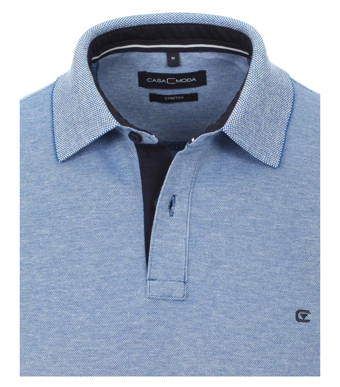 Casa Moda Basic Uni Polo Korte mouw - 004470