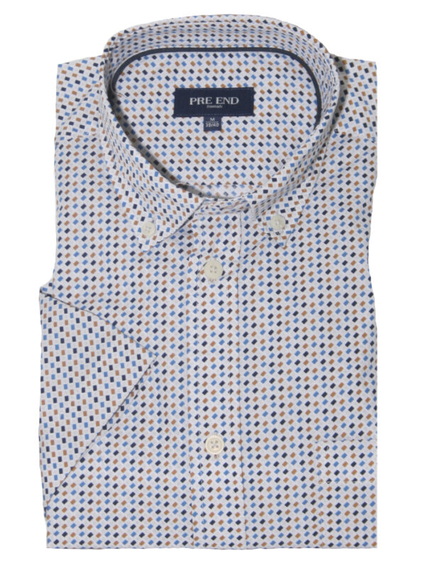 Pre-End Overhemd Korte mouw met print - 34-100362