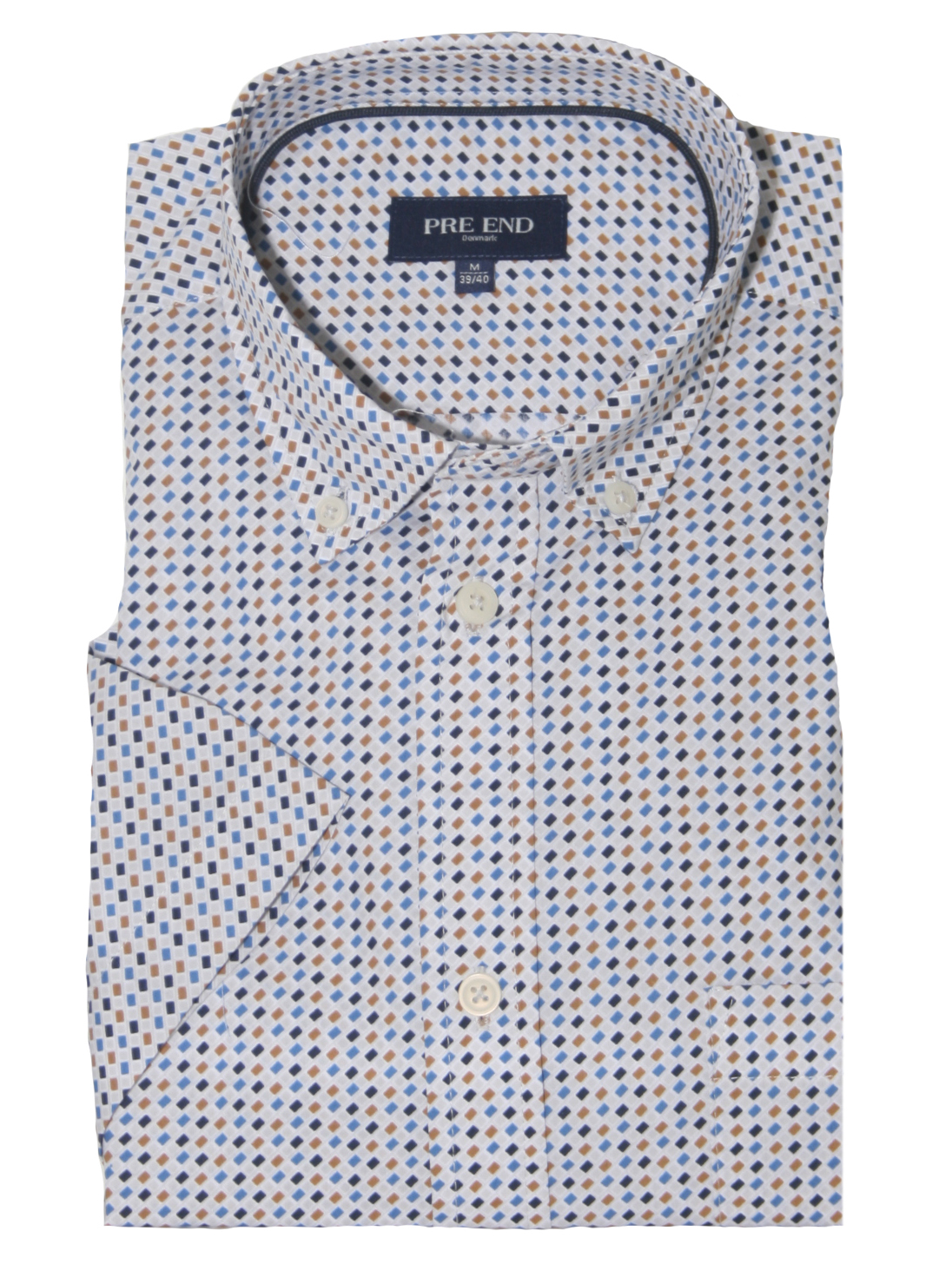 Pre-End Overhemd Korte mouw met print - 34-100362