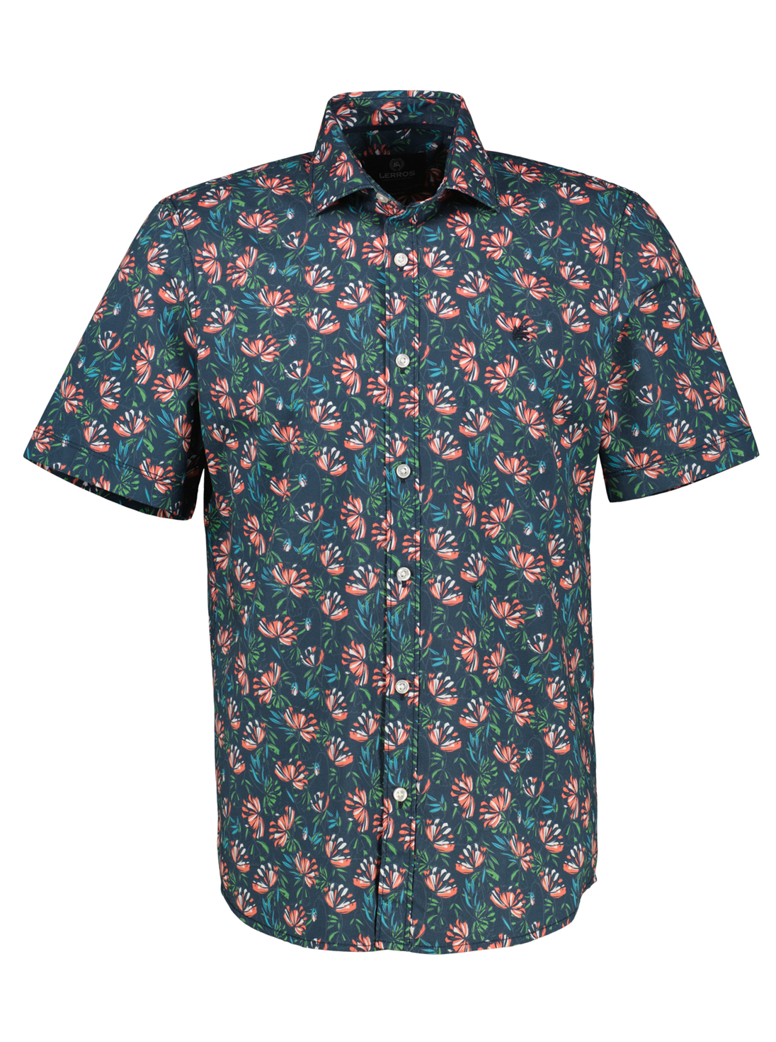 LERROs Gebloemd heren Shirt - 2542326