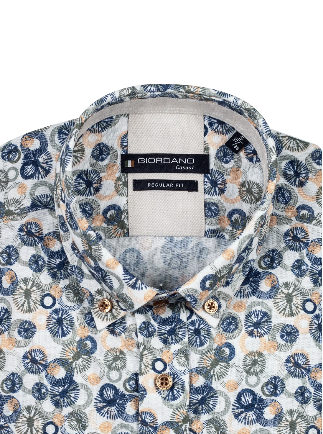 Giordano Casual Overhemd Korte mouw - 516039