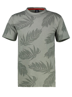 LERROS Groen T-shirt met Print - 2553059