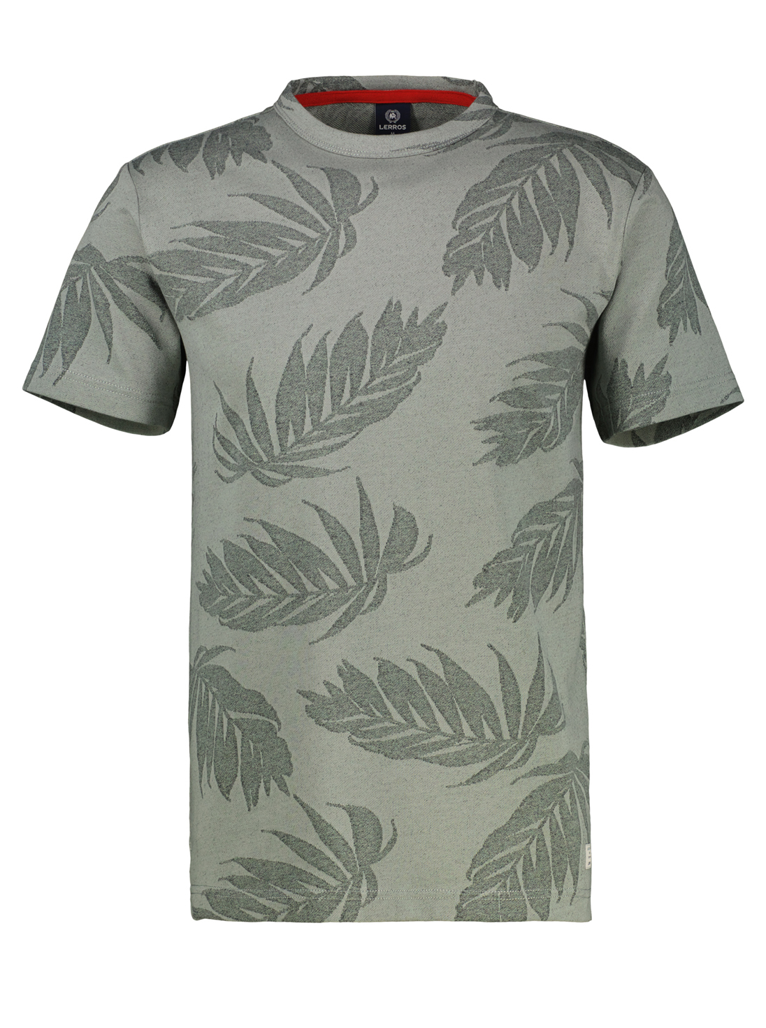 LERROS Groen T-shirt met Print - 2553059