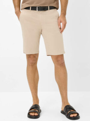 Brax Effen Beige Chino Short - 81-3128 Bozen