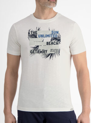 LERROS Ronde Hals T-shirt met Print - 2563067