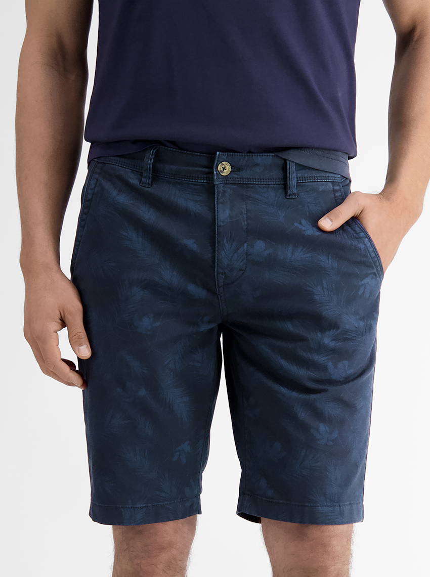 LERROS Gebloemde Chino short -2569241