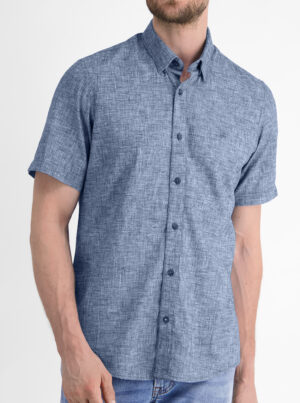 LERROS Effen Gemeleerd heren Shirt - 2562440