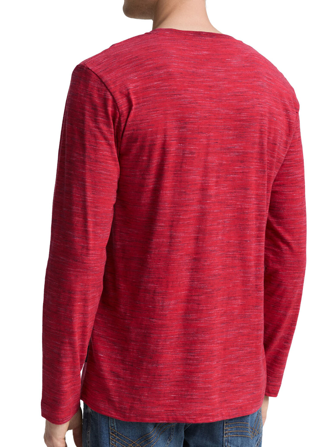 Tom Tailor Longsleeve Serafino T-shirt - 1047787