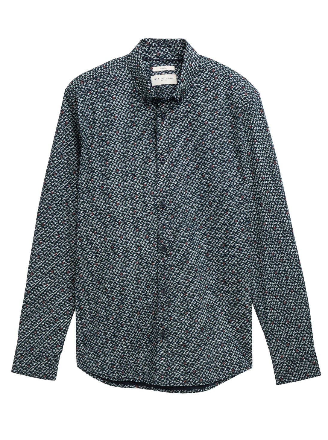Tom Tailor Fitted Stretch Shirt - 1047318
