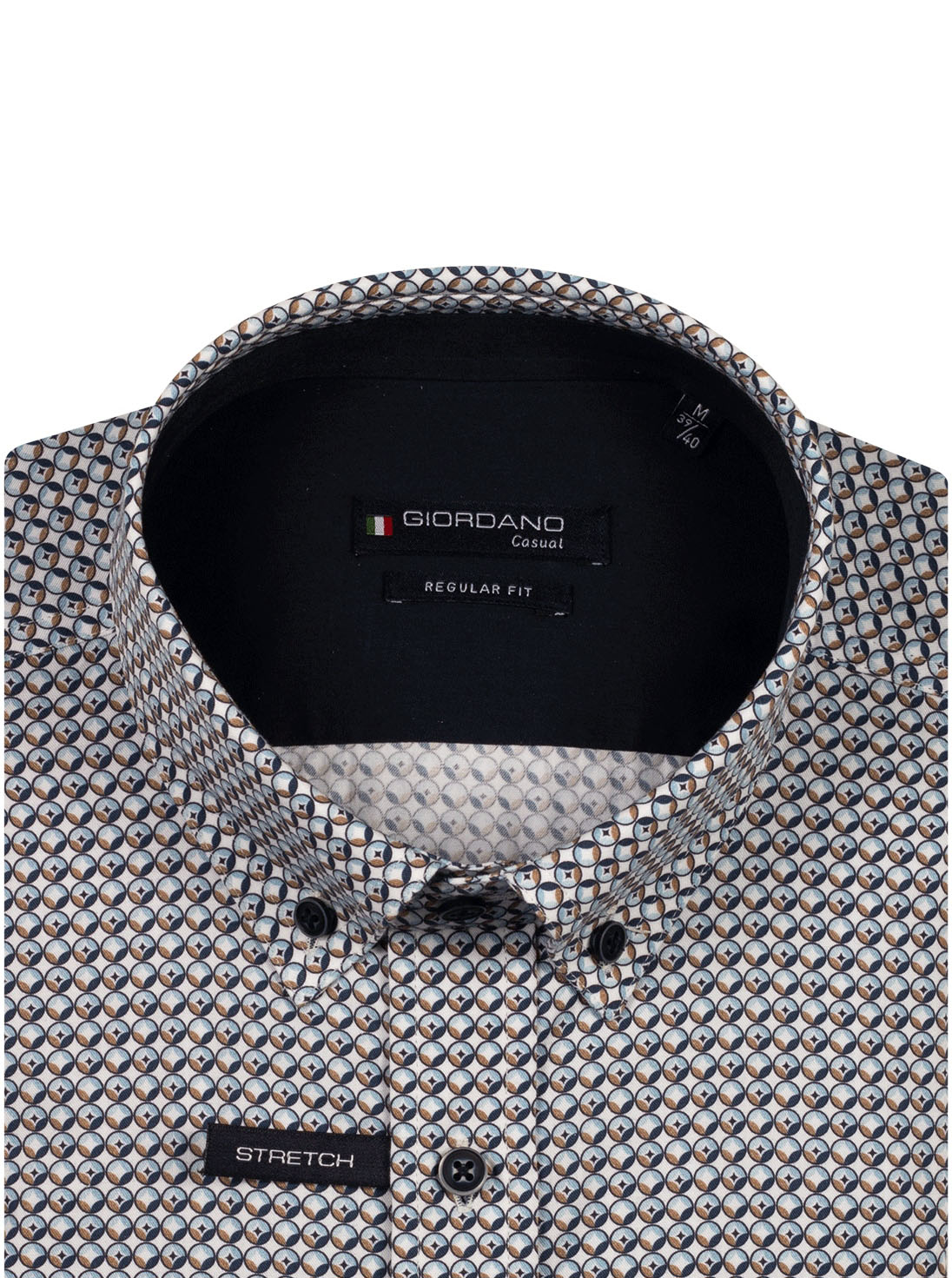 Giordnao Casual Overhemd met Print - 527020