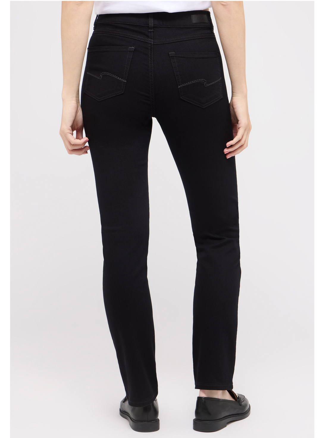 Angels Zwarte Dames Stretch Jeans - Cici-519-3400