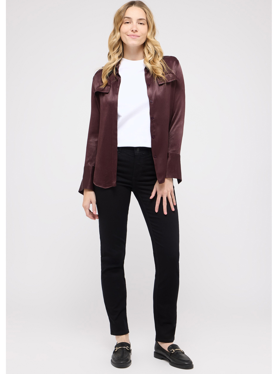 Angels Zwarte Dames Stretch Jeans - Cici-519-3400