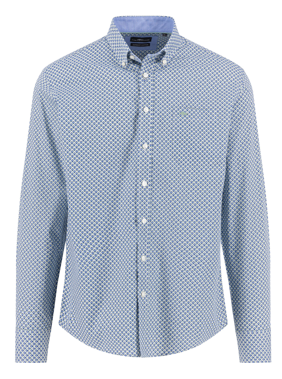 Fynch Hatton Overhemd met print - 1508-5480