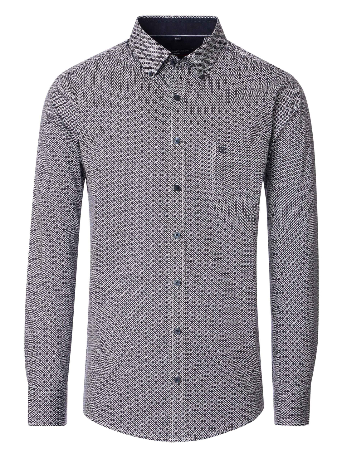 Casa Moda Casual Lange mouw Overhemd - 454485400