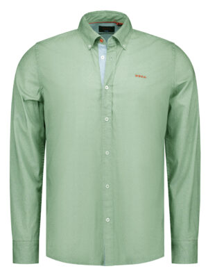 NZA Soft green Overhemd - 25GN508
