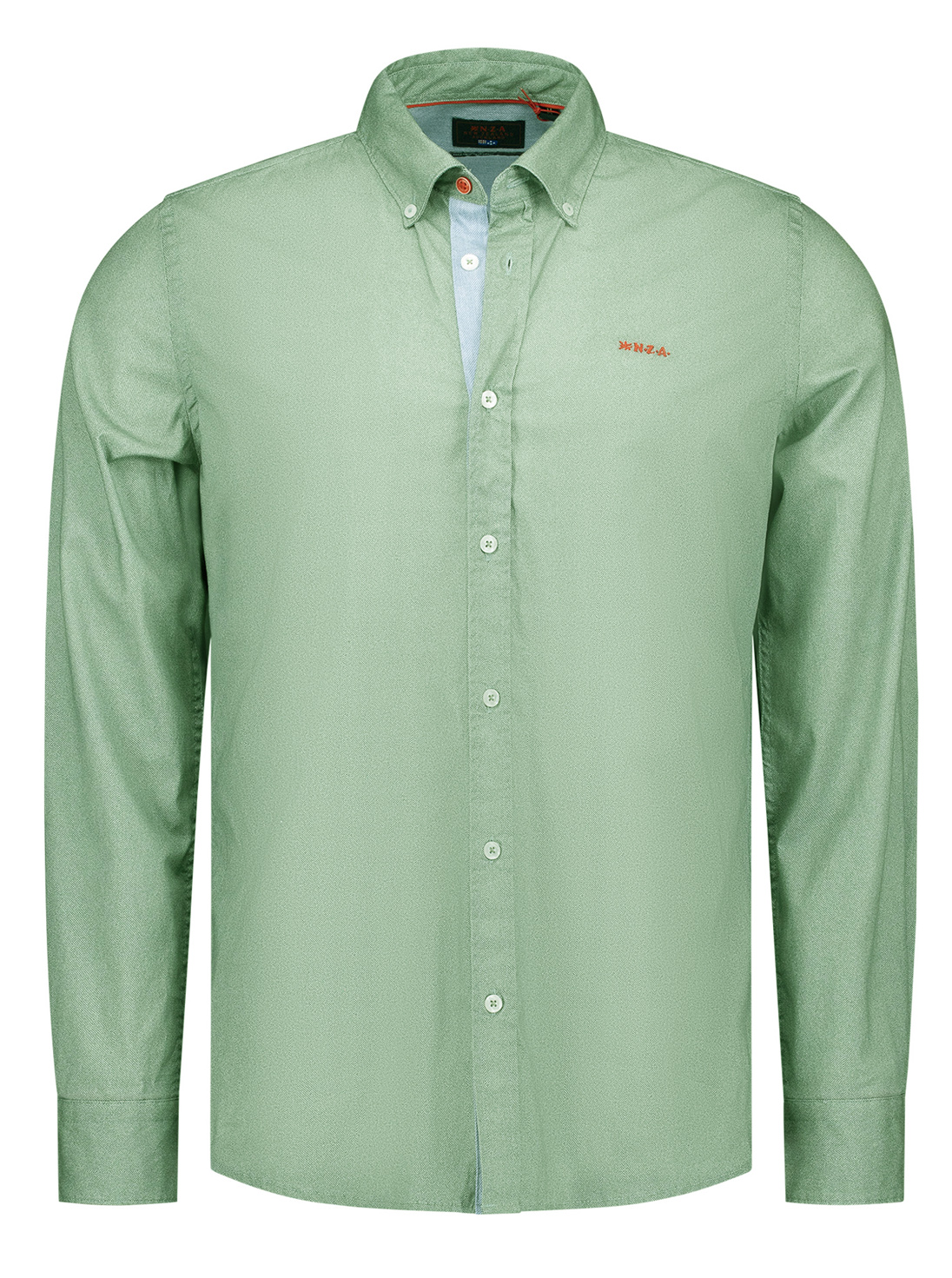 NZA Soft green Overhemd - 25GN508