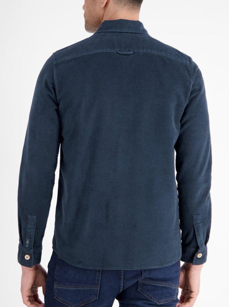 LERROS Blauw Corduroy Overshirt - 2581273