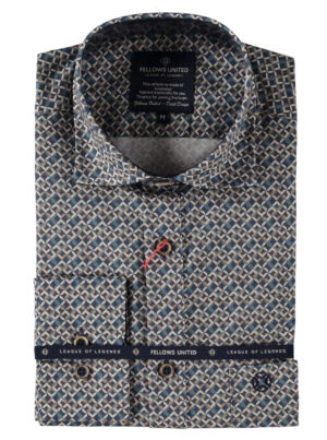 Fellows United Lange mouw shirt - 52.6505.116