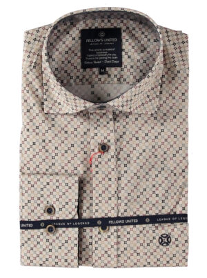 Fellows United Shirt Lange mouw - 52.6523.181