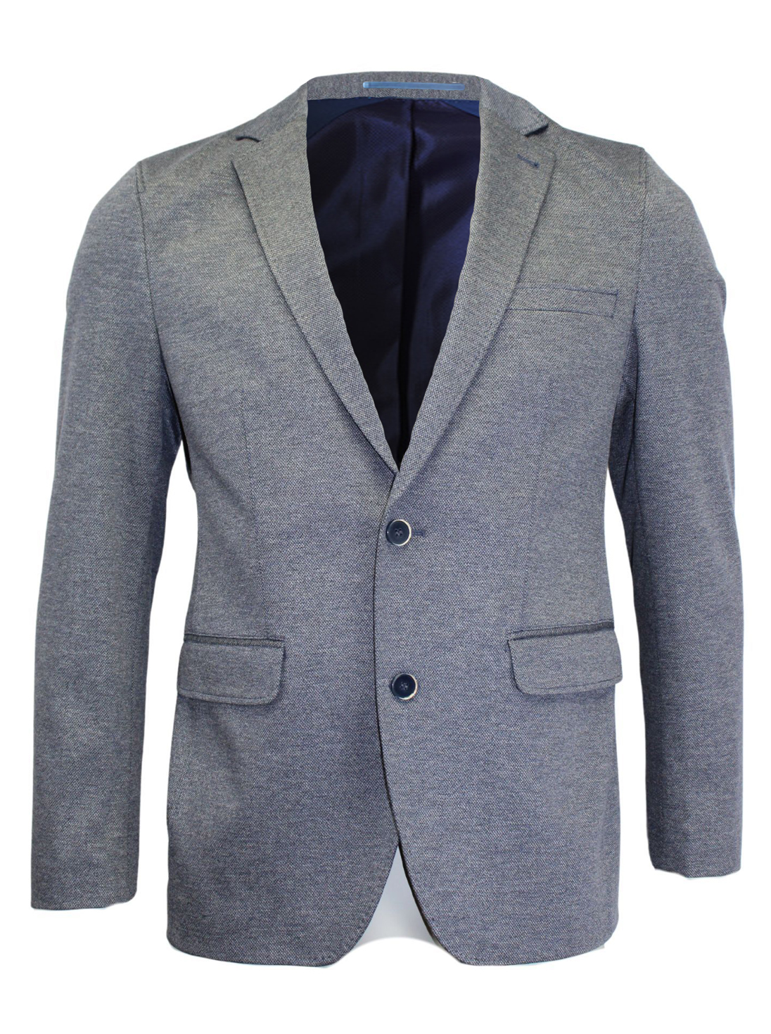 Weis Blauw Casual Colbert - 228025-242508/12 Carlos F
