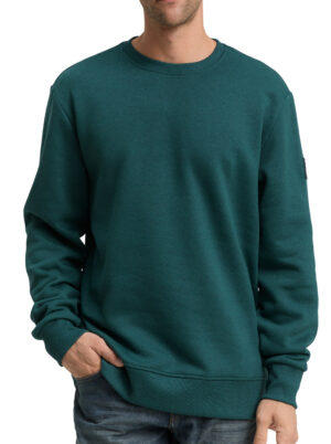 Tom Tailor Groene Crewneck Sweater - 1047803