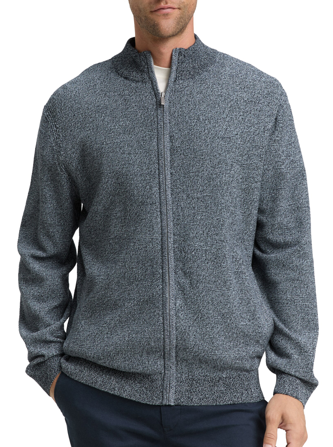 Tom Tailor Katoenen Gemeleerd vest - 1047998