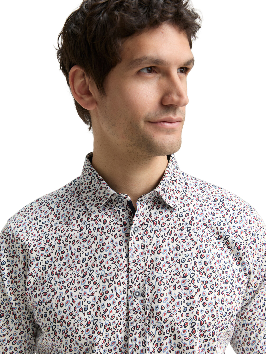 Tom Tailor Fitted Stretch Shirt - 1048430