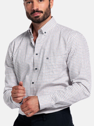 Giordano Klassiek Casual Geruit Shirt - 527306