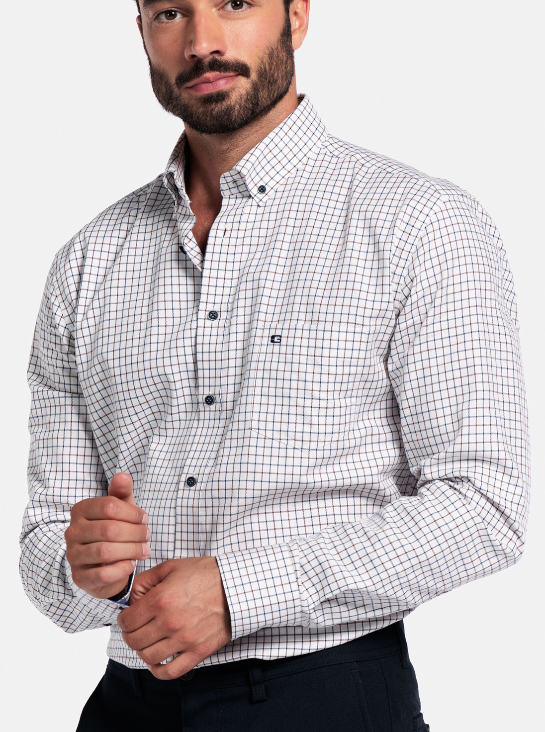 Giordano Klassiek Casual Geruit Shirt - 527306