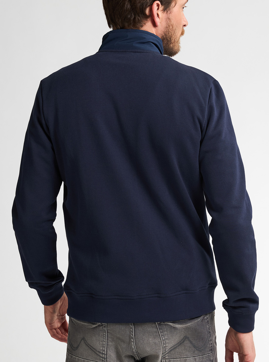 Petrol Industries Blauw Sweatvest - M-3050-SWC305