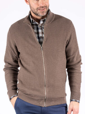 Pre End Bruin Katoenen Vest - 24-100367