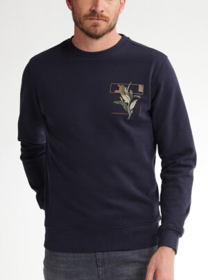 Petrol Industries Blauwe Crewneck Sweater - M-3050-SWR340