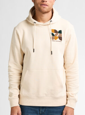 Petrol Ind. Zandkleurige Hoodie - M-3050-SWH308