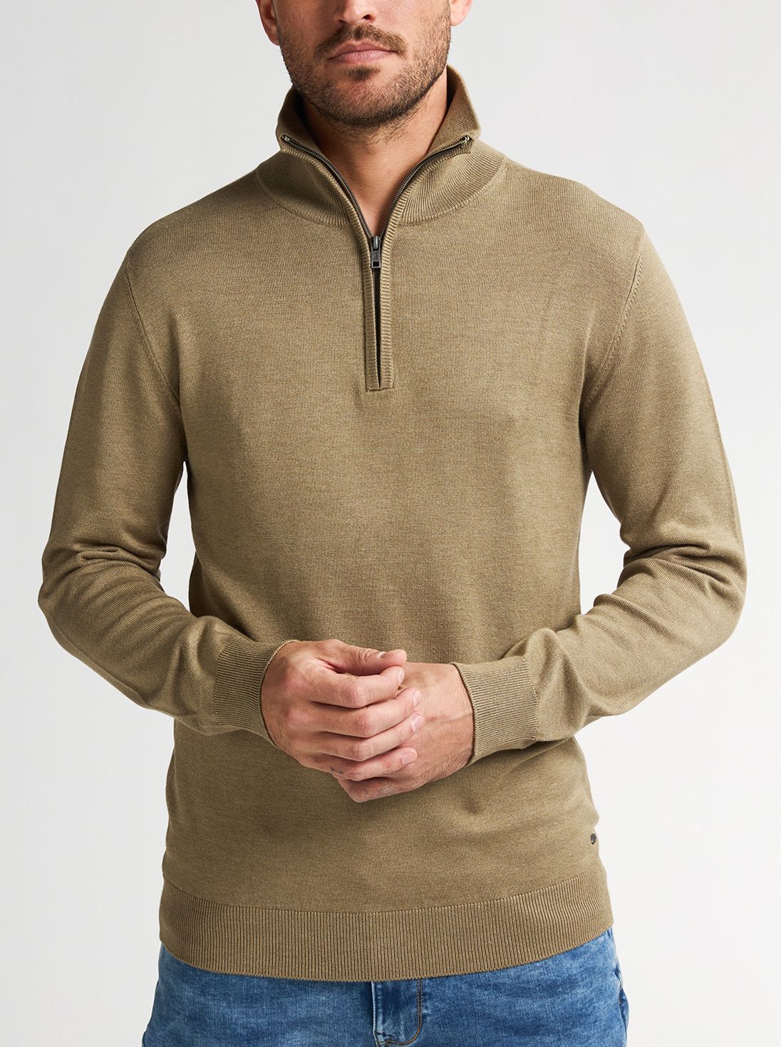 Petrol Industries Basic Half-zip - M-3050-KWC207