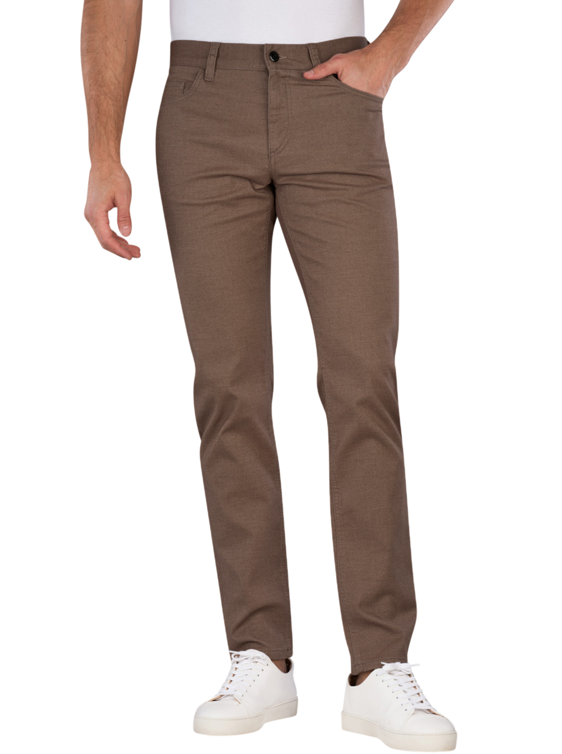 Alberto Bruine Wollook 5-Pocket - 4817-1424 Pipe